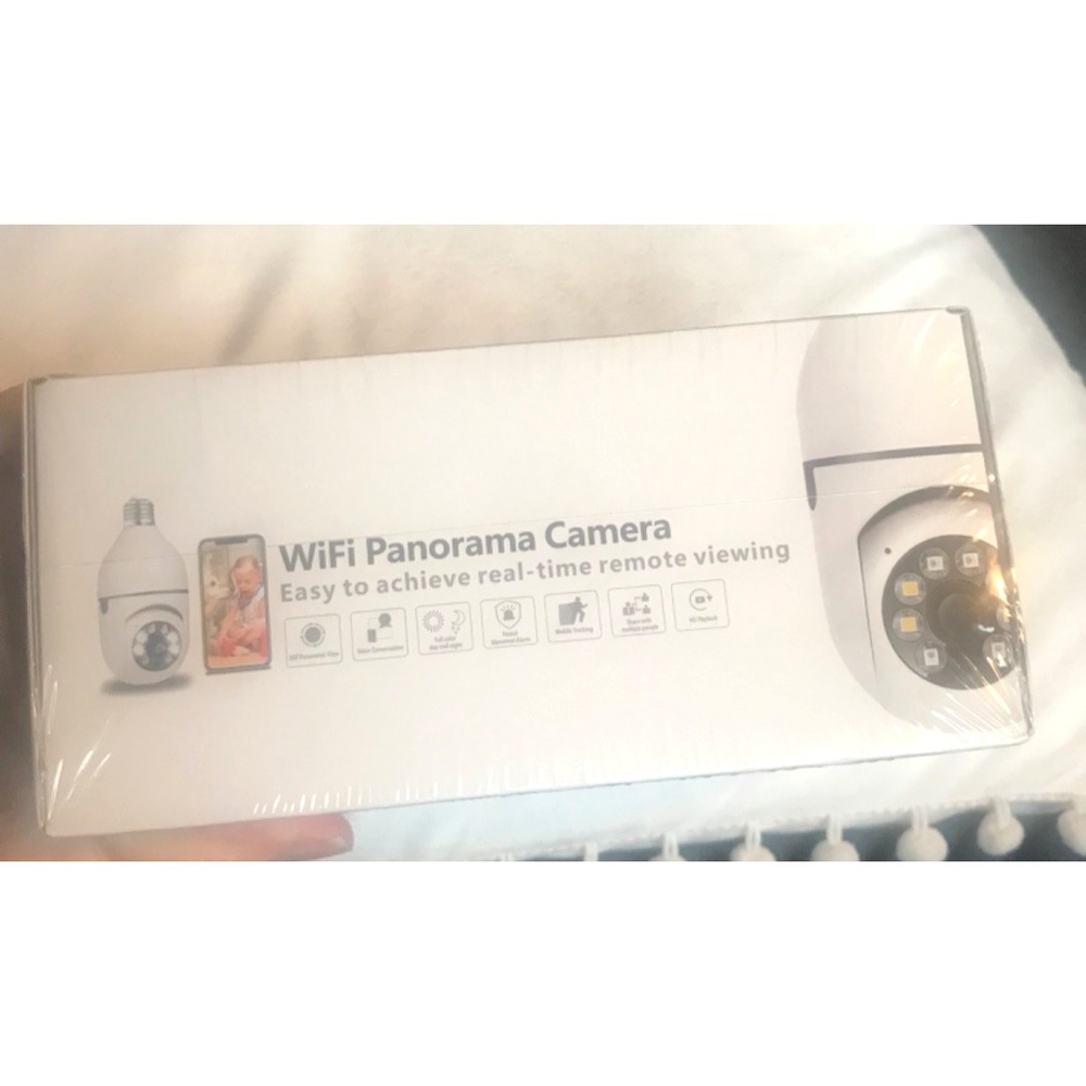 Owluck WiFi Panorama‎ Camera 360 degrees Real Time Remote Viewing NEW NIB